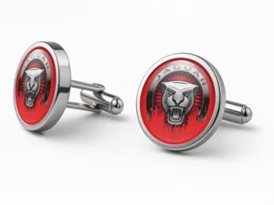Jaguar Men’s Cufflinks Sturdy Modern Unique Racing R Style